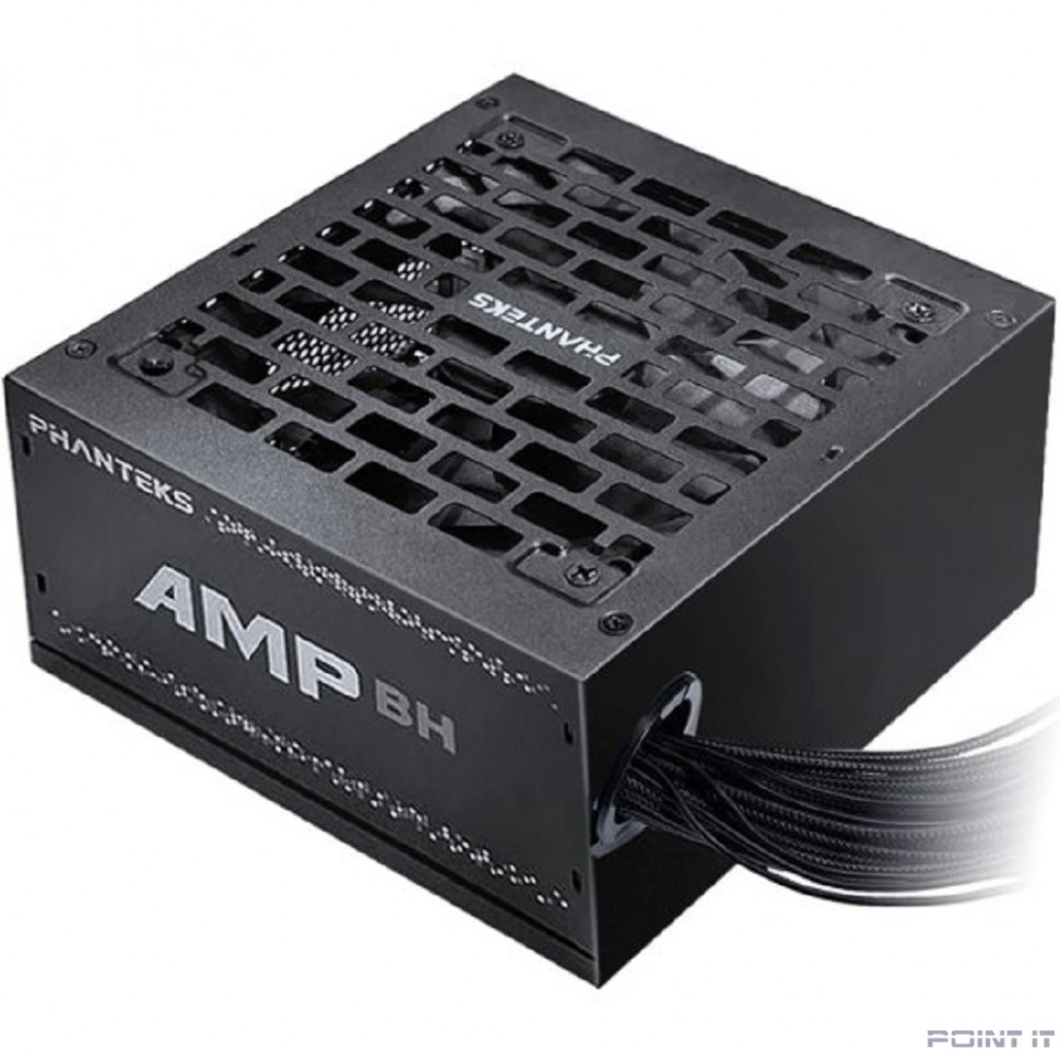 PHANTEKS Блок питания AMP BH 650W (80 Plus Bronze, ATX 3.1, APFC, 120mm Fan, Black) / PH-P650B_BK01