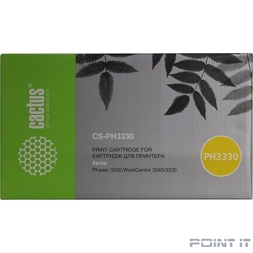 Cactus 106R03621 Картридж CS-PH3330 для Xerox Phaser 3330/WC 3335/3345, 8,5K