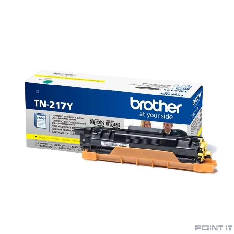 Brother Тонер TN-217Y для HLL3230CDW/DCPL3550CDW/MFCL3770CDW жёлтый (2300стр)