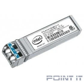 INTEL E10GSFPLR FTLX1471D3BCV-IT модуль Ethernet SFP+ LR Optics для Intel Ethernet Server Adapter X520-DA2