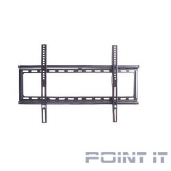 Kromax IDEAL-1 new black, Кр. стал. наст. для TV 32"-90", max 55 кг, 0 ст св., от ст. 23 мм, max VESA 600x400 мм.