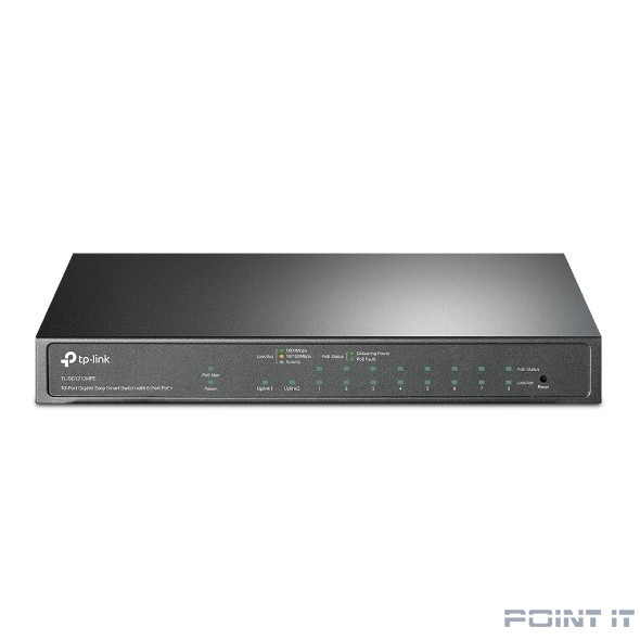 Коммутатор 10PORT 8POE+ TL-SG1210MPE TP-LINK