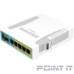 Маршрутизатор 10/100/1000M 5PORT HEX POE RB960PGS MIKROTIK