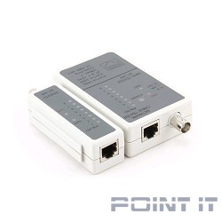 Gembird NCT-1 Тестер LAN , для RJ-45, RG-58