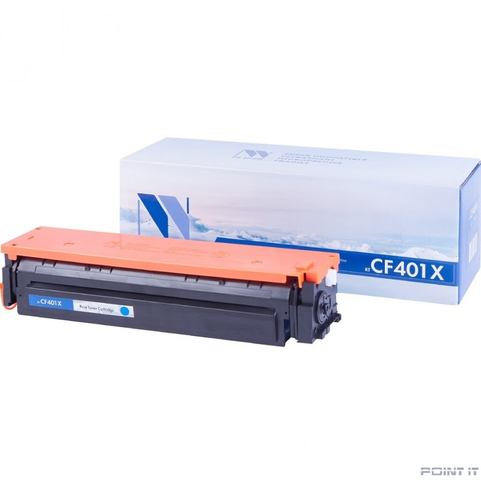 NV Print CF401XC Картридж для HP Laser Jet Pro M252dw/M252n/M274n/M277dw/M277n (2300k) Cyan