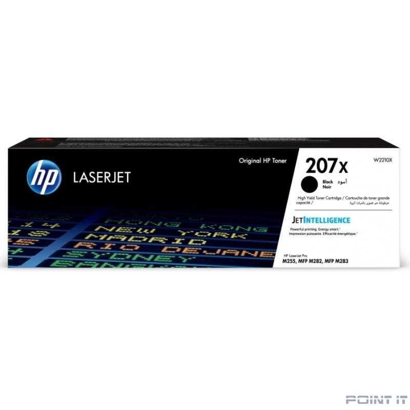 Картридж лазерный HP 207X W2210X лазерный черный (3150 стр)