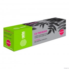 Картридж лазерный Cactus CS-TK8305M пурпурный (15000стр.) для Kyocera Mita 3050/3051/3550/3551