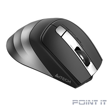 Мышь A4Tech Fstyler FB35C серый/черный оптическая (2400dpi) беспроводная BT/Radio USB (6but) (1583838)