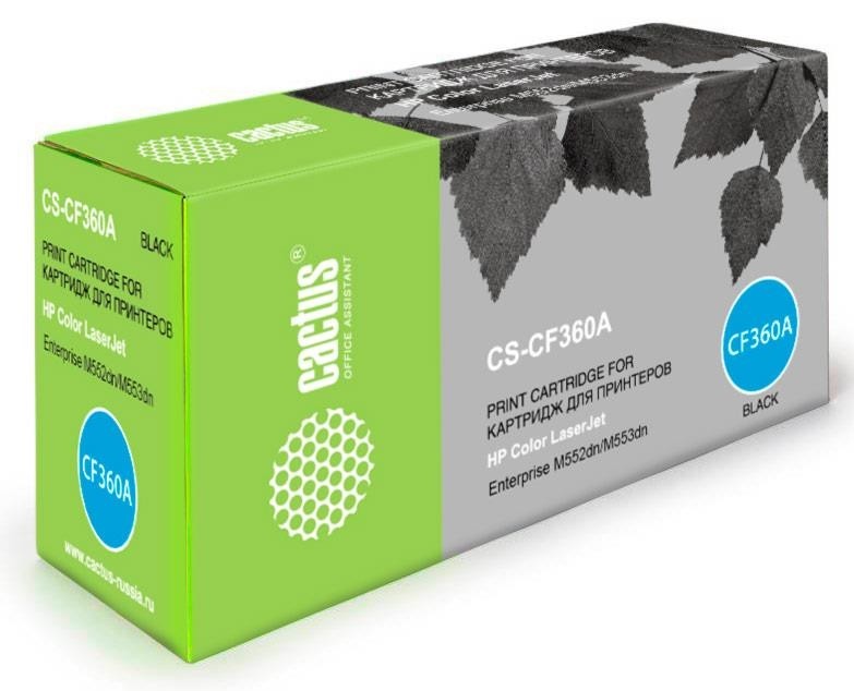 Картридж BLACK /M552DN/M553DN 6K CS-CF360A CACTUS