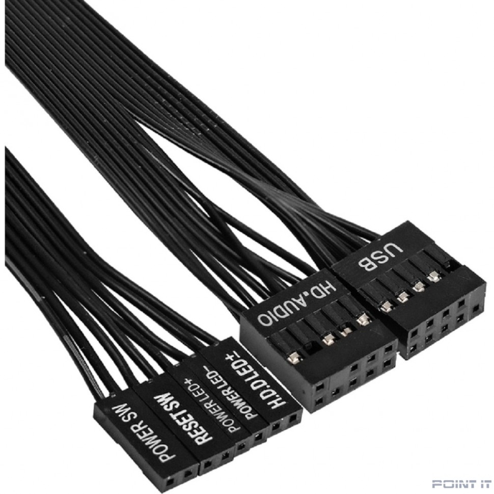 Exegate EX297994RUS Корпус Minitower BAA-308U2 (mATX, без БП, 1*USB+2*USB3.0, HD Audio, черный)