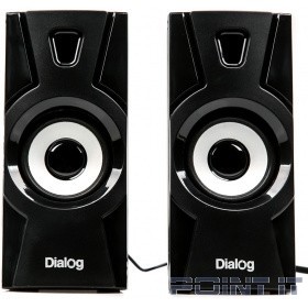 Dialog Stride AST-10UP - акустические колонки 2.0, 10W RMS, черные, питание от USB