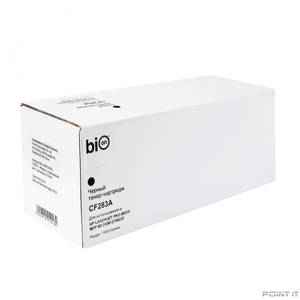 Bion CF283A Картридж для HP Laserjet M125/M126/M127F, 1600 стр. Белая коробка [Бион]