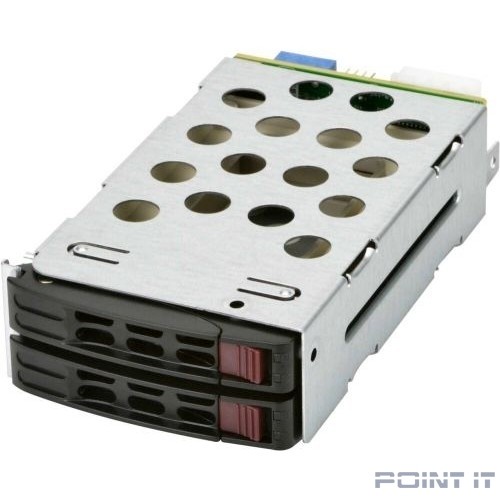 Supermicro MCP-220-00160-0N Опция Dual 2.5" NVMe Drive BKT for 5.25" tray on 743, 745, 502,