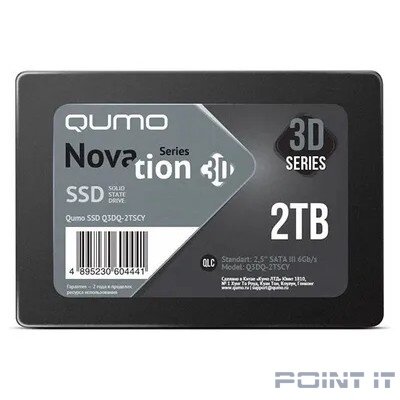 QUMO SSD 2TB QM Novation Q3DQ-2TSCY {SATA3.0}
