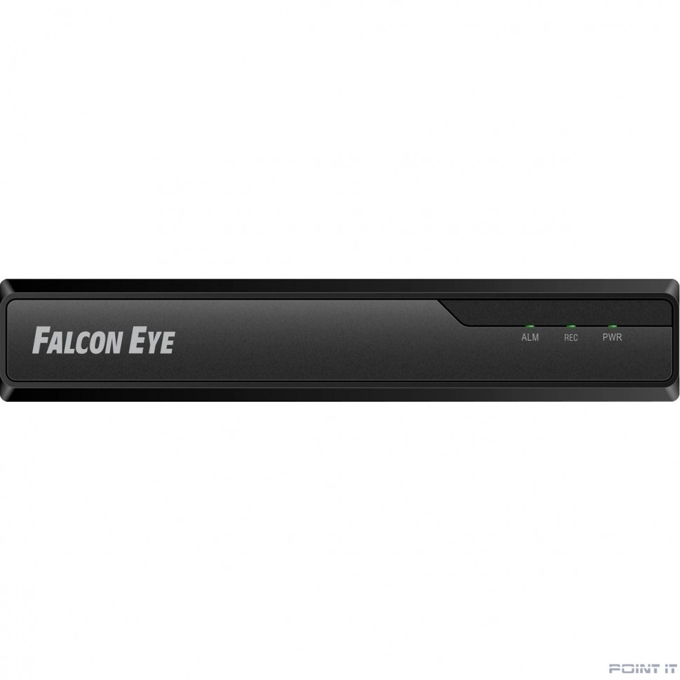 Falcon Eye FE-MHD1104 4 канальный 5 в 1 регистратор: запись 4кан 1080N*25k/с; Н.264/H264+; HDMI, VGA, SATA*1 (до 6 Tb HDD), 2 USB; Аудио 1/1; Протокол ONVIF, RTSP, P2P; Мобильные платформы Android/IOS