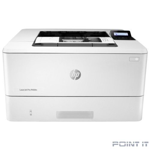 HP LaserJet Pro M404n (W1A52A) (A4, 1200dpi, 4800x600, 38ppm, 128Mb, 2tray 100+250, USB2.0/GigEth, PS3 em., ePrint, AirPrint)