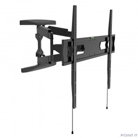 Wize [WA90] для 42&quot;-90&quot; LCD телевизоров, VESA 800x600, угол наклона  -8/+12 , расстояние от стены 8.4-54.3 см, до 50 кг, черн., розн. упаковка