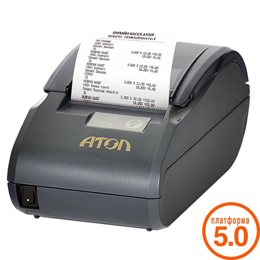 АТОЛ 30Ф. Темно-серый. ФН 1.1. 36 мес. USB (5.0)