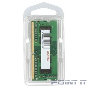 QUMO DDR4 SODIMM 8GB QUM4S-8G3200P22 PC4-25600, 3200MHz OEM/RTL