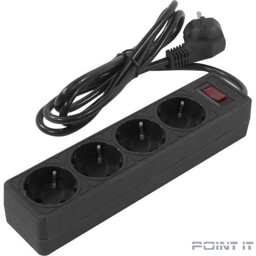 5bites Сетевой фильтр GARDA SP4B-550 4S / 3*0.75MM2 / 5M / BLACK