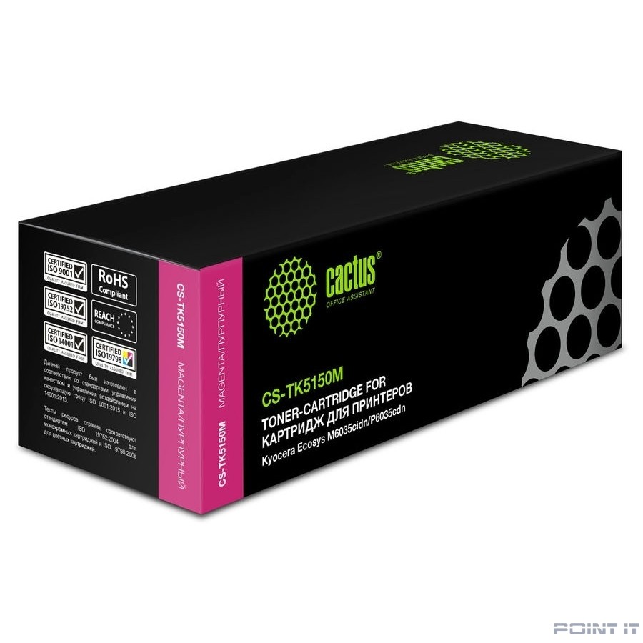CACTUS TK-5150 M Картридж для Kyocera Ecosys M6035cidn/P6035cdn (10000стр.)