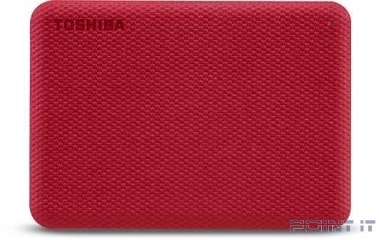TOSHIBA HDTCA20ER3AA/HDTCA20ER3AAU Canvio Advance 2ТБ 2.5" USB 3.0 красный