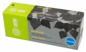 Картридж YELLOW /M452DW/DN/NW 2.3K CS-CF412A CACTUS