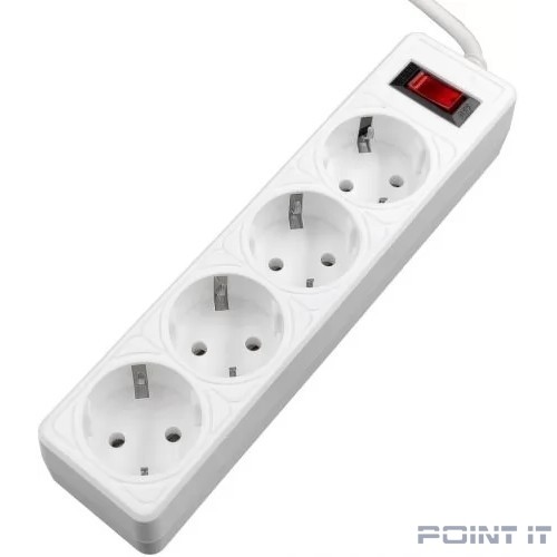 5bites Сетевой фильтр GARDA SP4W-530 4S / 3*0.75MM2 / 3M / WHITE