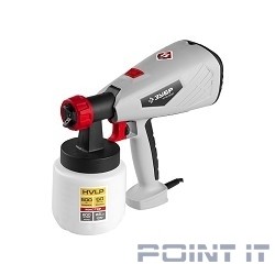 Краскопульт ЗУБР "МАСТЕР" [КПЭ-500] {электрический, 500 Вт, HVLP, 0.8 л, краскоперенос 0-800 мл/мин, вязкость краски 100 DIN/сек, сопло 2.6мм}