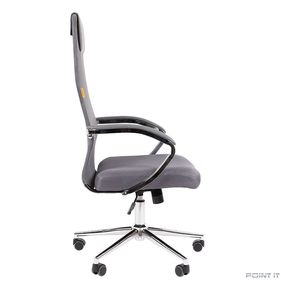 Офисное кресло Chairman 612 Россия серый, хром (7208100)