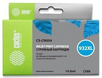 Картридж CYAN NO.933 14ML CS-CN054 CACTUS