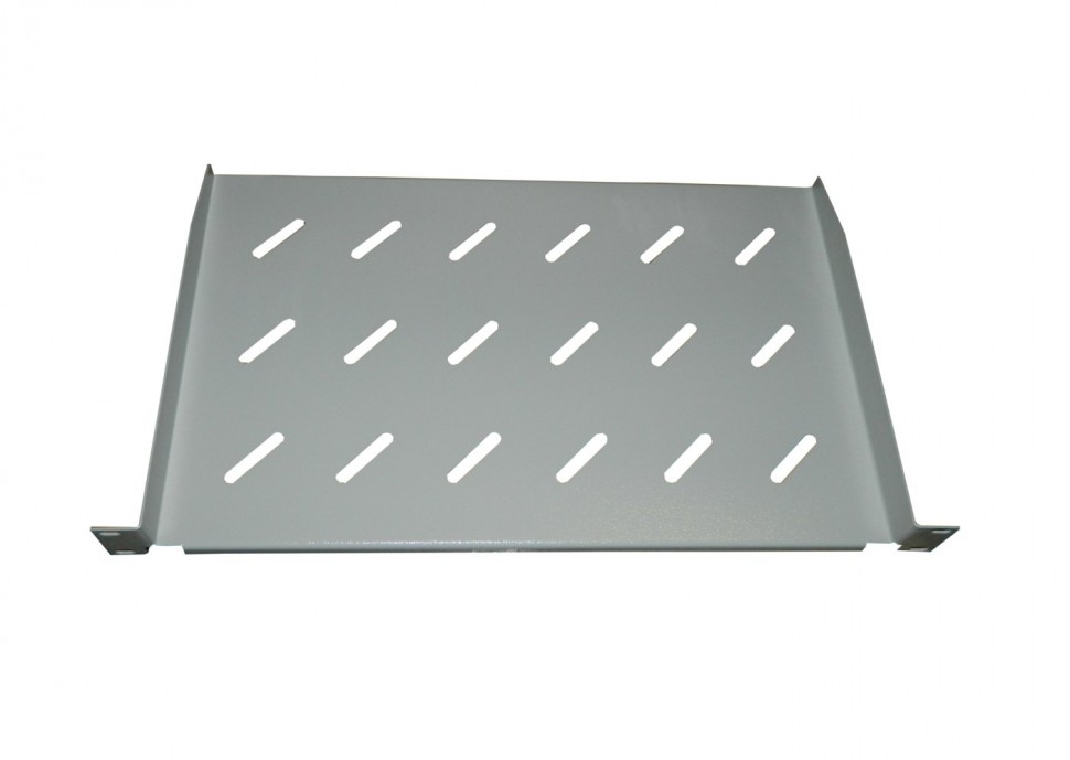 Полка консольная 1U, глубина 370, без крепежа, серая П
