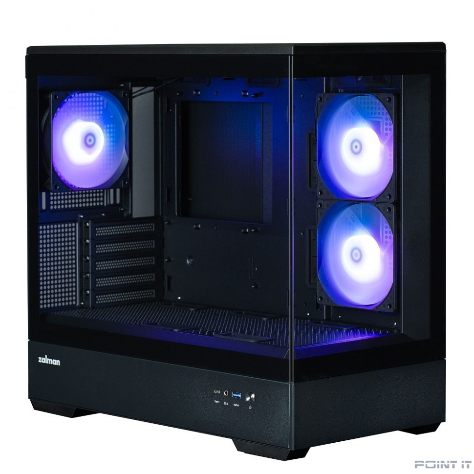 Корпус MicroATX Minitower Zalman P30 Black