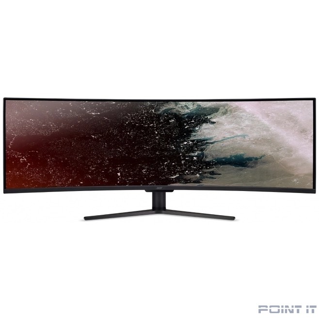 Монитор LCD Acer 49" Nitro EI491CRSbmiiiphx {VA Curved 1800R 3840x1080 144Hz 4ms 400cd HDMI2.0 HDMI1.4 DisplayPort1.2 2x3W}