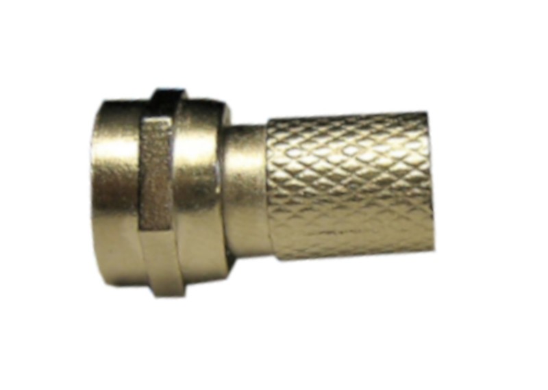 Штекер F (гайка) на RG-59 (цинк) (F113-56), NETKO Optima