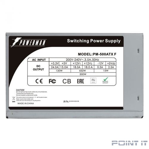 POWERMAN PM-500ATX-F RTL [6143093]