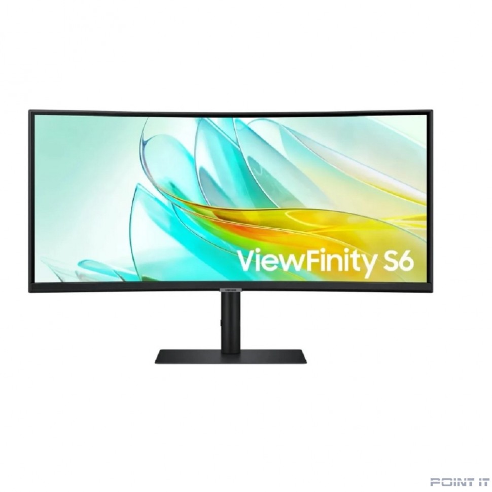 Монитор LCD Samsung 34" ViewFinity S6 S34C650UAIXCI черный {VA 3440x1440 100Hz 5ms 21:9 полуматовая 350cd 178/178 DisplayPort USB M/M}