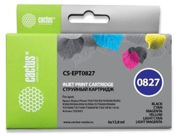 Картридж COLOR 82.8ML CS-EPT0827 CACTUS