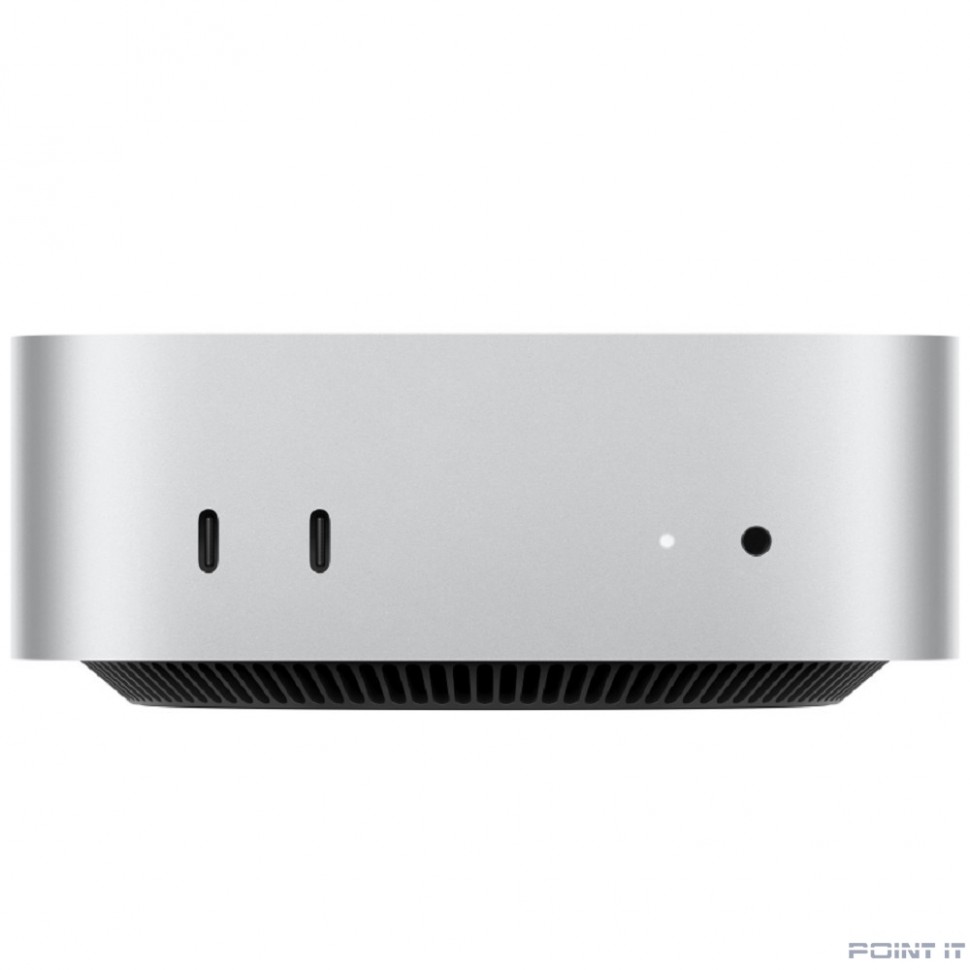Apple Mac Mini 2024 [MCYT4LL/A] Silver {M4 10C CPU 10C GPU/24Gb/512Gb SSD/рекоменд.переходник 1979059} (A3239)
