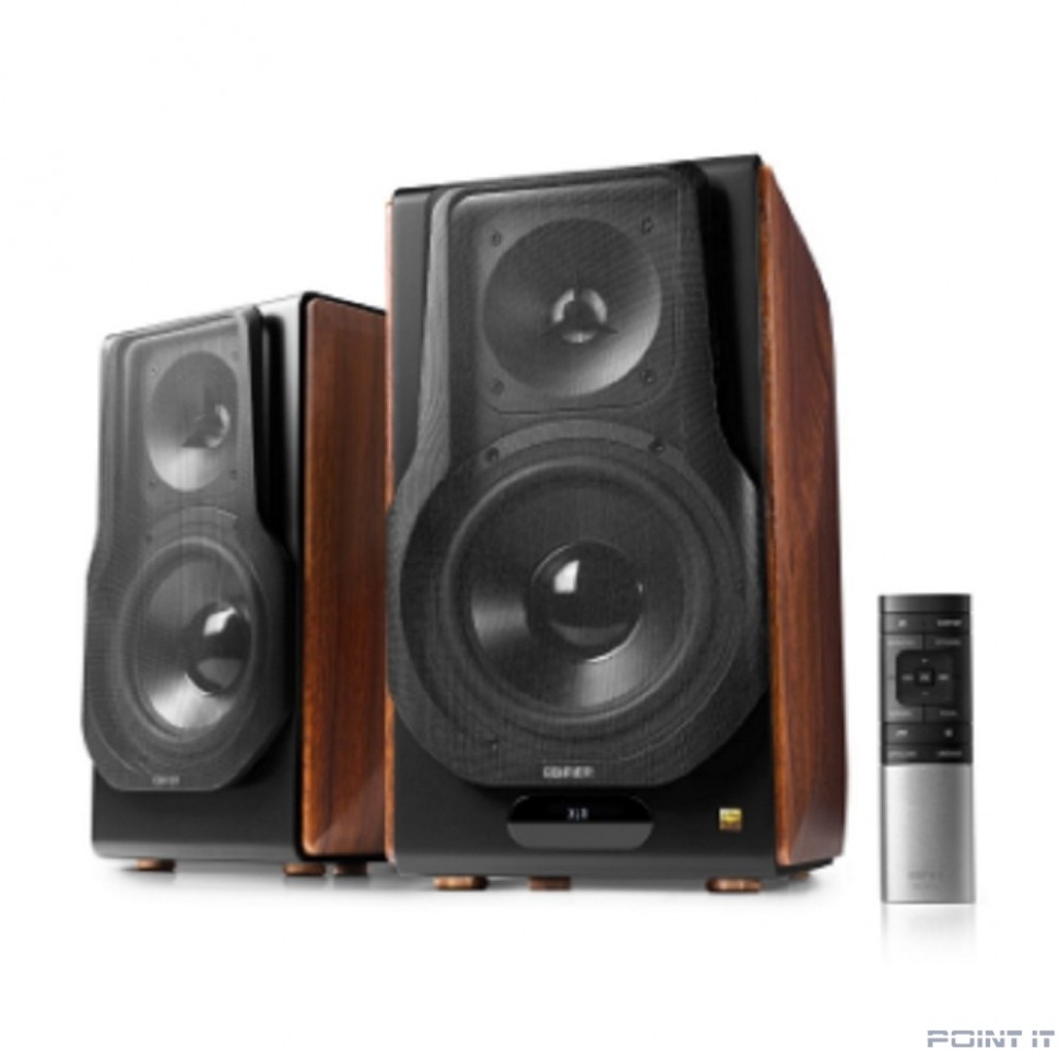 Edifier S3000MKII Brown {RMS 256W, 38-40000Гц, дерево,пульт ДУ,Bluetooth SBC, AptX HD, USB, Вес:20 кг}