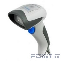Datalogic QuickScan QD2430 [QD2430-WHK1S] белый(серый) {Сканер штрихкодов ручной, USB 2D имидж проводной подставка}