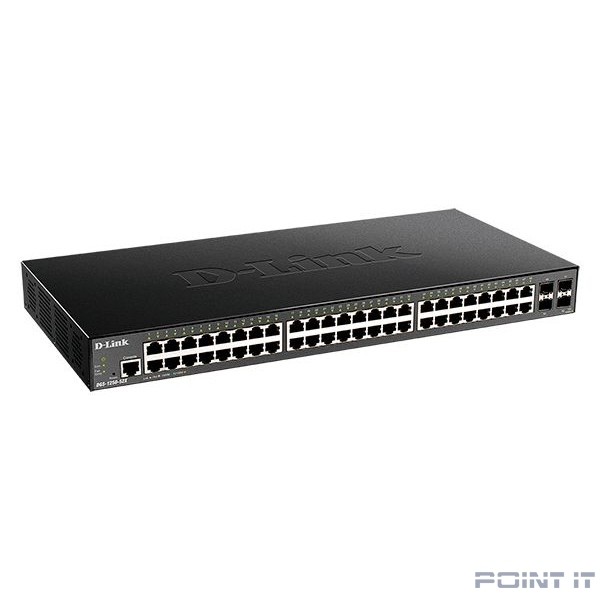 D-Link DGS-1250-52X/A1A Настраиваемый L2 коммутатор c 48 портами 10/100/1000Base-T и 4 портами 10GBase-X SFP+