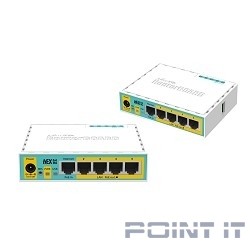 Маршрутизатор 10/100M 5PORT HEX POE RB750UPR2 MIKROTIK
