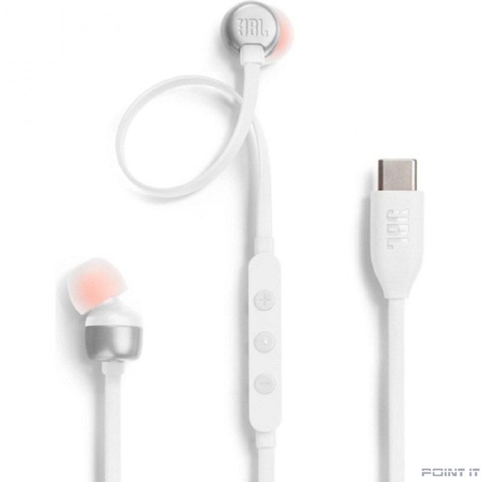 Наушники JBLT310CWHT белый