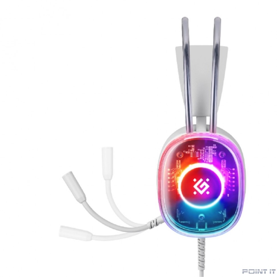 Defender Cyborg белый, 7.1, RGB, провод 2 м