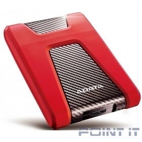 A-Data Portable HDD 2Tb HD650 AHD650-2TU31-CRD {USB 3.1, 2.5", Red}
