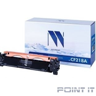 NV Print CF218A(T) Тонер-картридж для LaserJet Pro M104a/M104w/M132a/M132fn/M132fw/M132nw (1400k) С ЧИПОМ