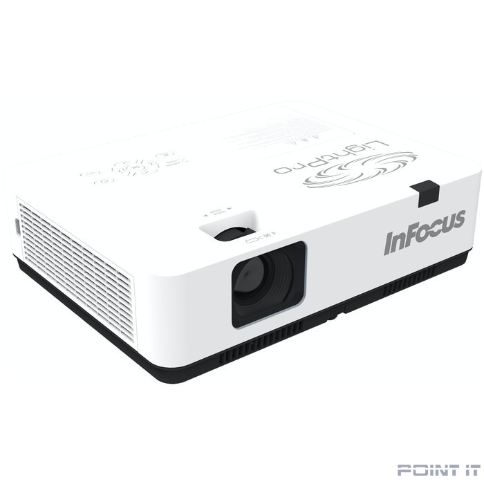 Проектор INFOCUS IN1034 Проектор {3LCD 4800lm XGA 1.48~1.78:1 50000:1 (Full 3D) 16W 3.5mm in Composite video Component VGAINx2, HDMI IN, Audio in(RCAx2), USB-A, USB B х2, VGA out, Audio 3.5mm out}