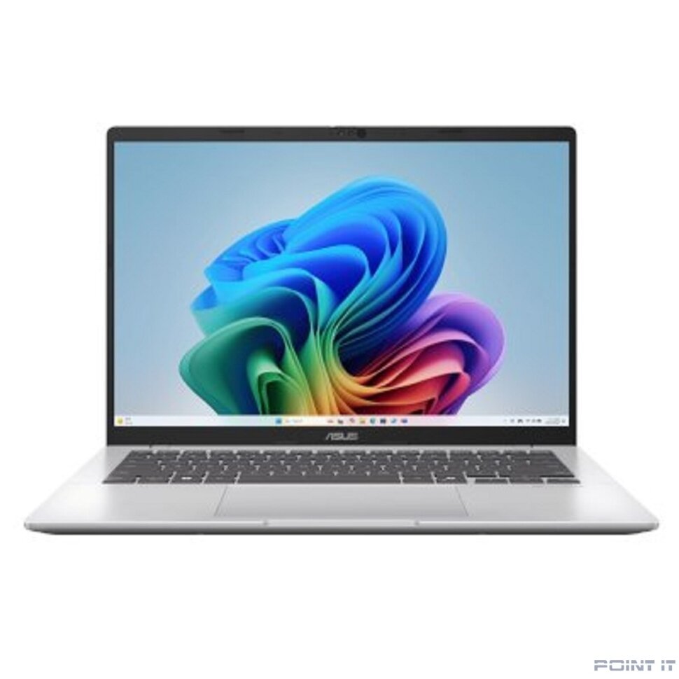 Ноутбук ASUS VivoBook M1407KA-LY028 [90NB15H3-M000X0] Silver 14" {FHD Ryzen AI 5 340(2Ghz)/16384Mb/512PCISSDGb/noDVD/Int:AMD Radeon/DOS}