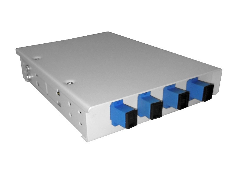 Кросс настенный оптический 4 SC SM, укомплектованный (компактный) микро